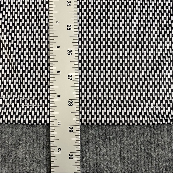 Collars & Co Dress Collar Black Relaxed Geometric AOP Mens Medium Polo NWOT - Picture 5 of 9